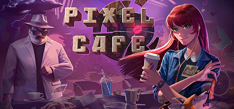 像素风咖啡店/Pixel Cafe-网站标题